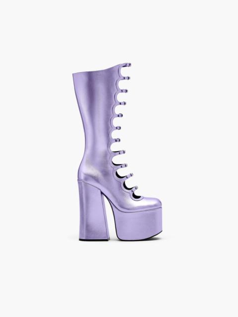 THE METALLIC KIKI KNEE HIGH BOOT