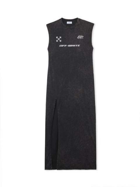 Racer Loose Jersey Dress