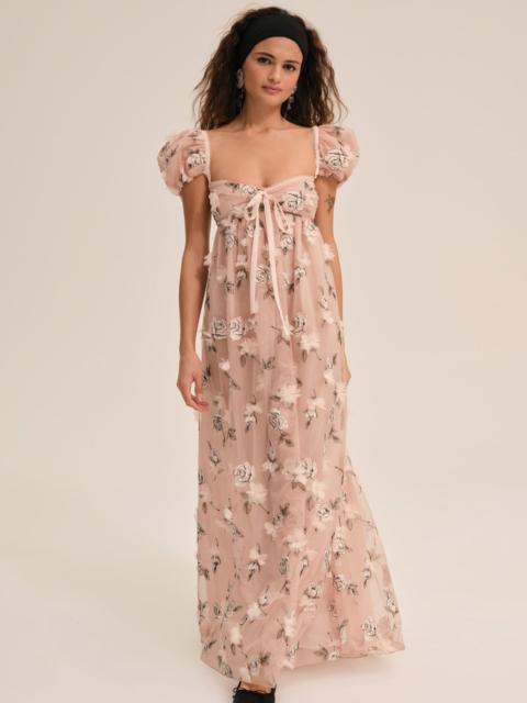 Blushing Rose Maxi Dress
