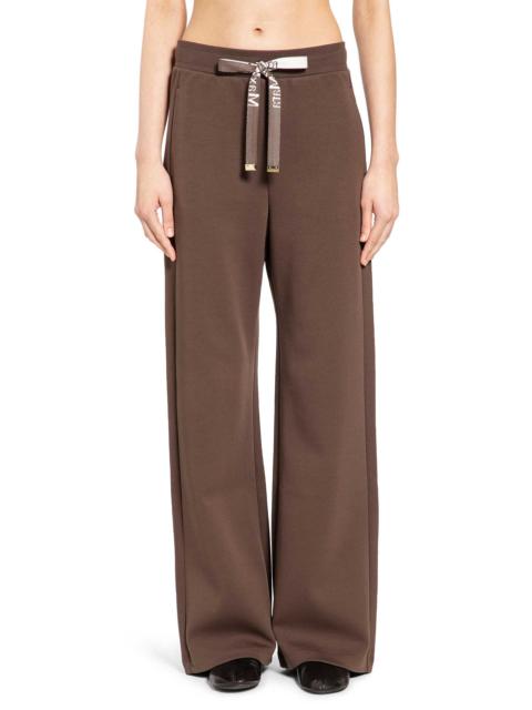 Wide Leg Jersey Trousers