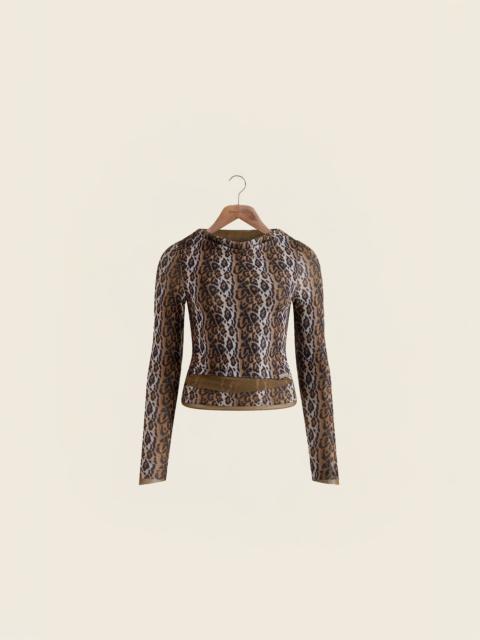 LEOPARD MULTI LAYERED LONG SLEEVE
