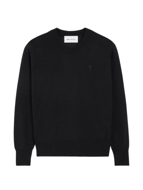 crew-neck logo sweater