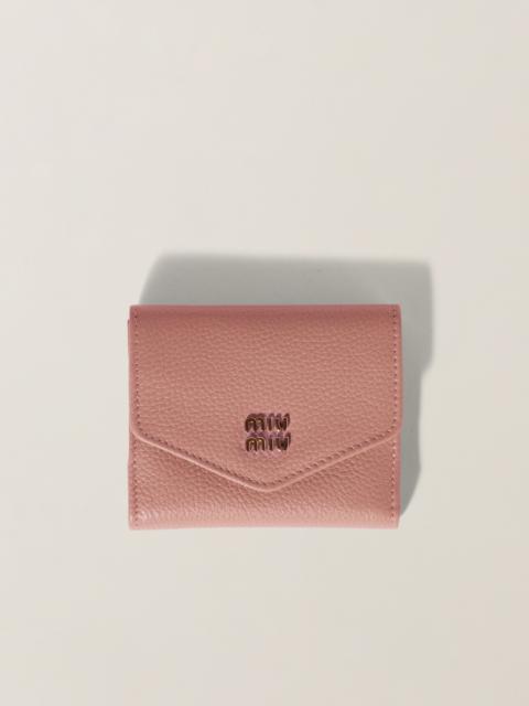 Small leather wallet