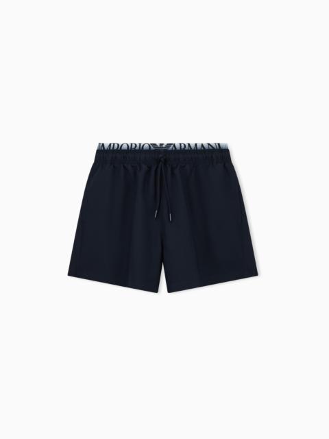 ASV SWIM SHORTS WITH LOGO WAISTBAND