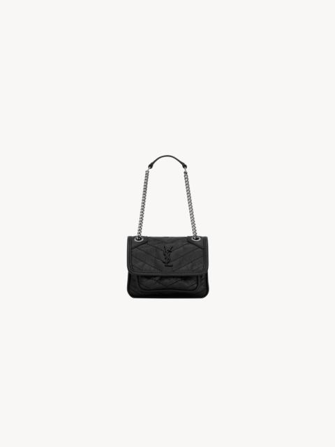 NIKI MICRO BAG IN LEATHER