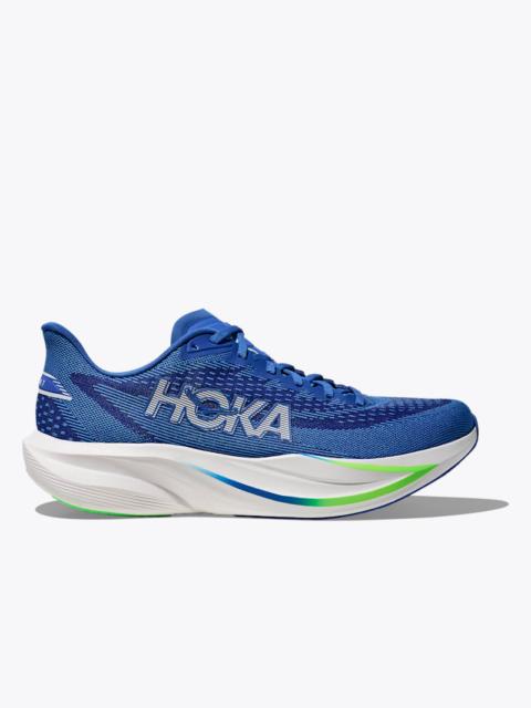 Men's Mach 7 Road Running Shoes in Cobalt Blue/Neon Green
