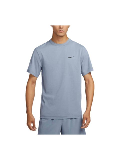 Nike Dri-FIT UV Hyverse Training T-Shirt Asia Sizing 'Blue' DV9840-493
