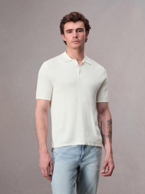 Harvey Cotton Knit Short Sleeve Polo
Classic Fit Polo