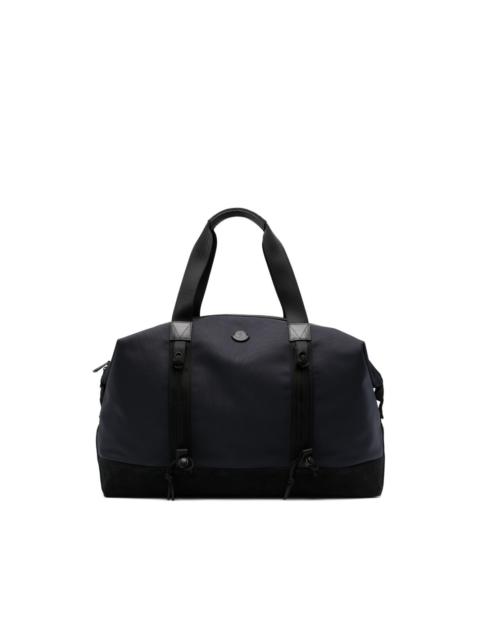 logo-appliqué duffle bag