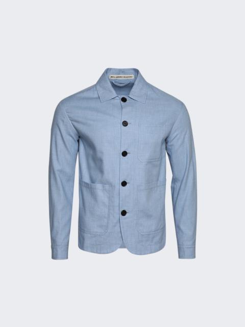 Julian Self Lined Shirt Jacket Chambray Blue