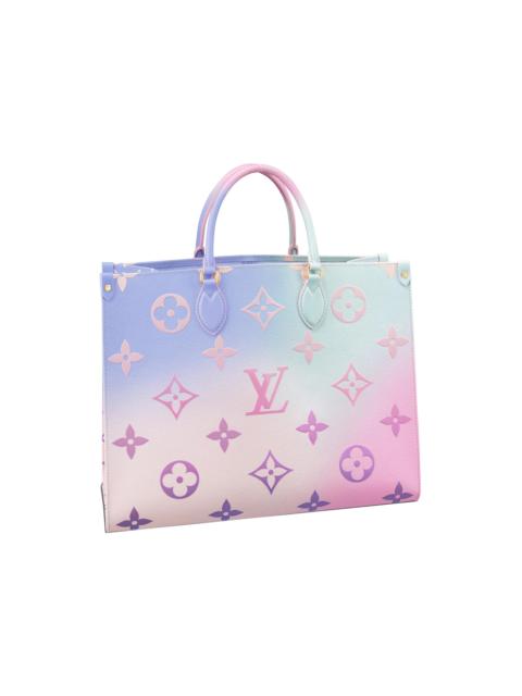 Louis Vuitton Onthego GM Sunrise Pastel