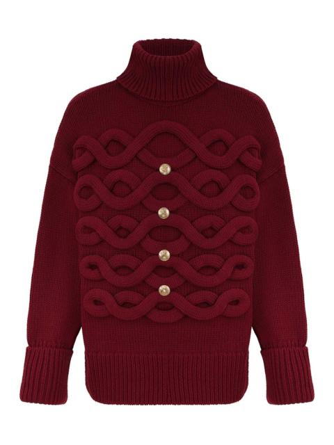 REBELLION CABLE SWEATER