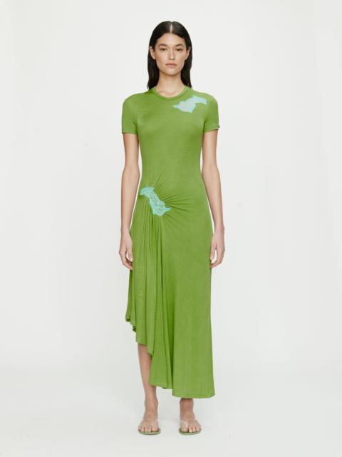 Delphin Lace Rib Tee Dress