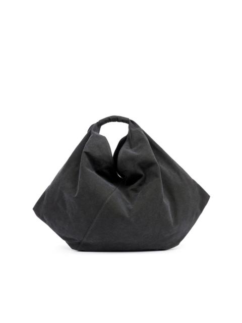 Japanese draped shoulder bag