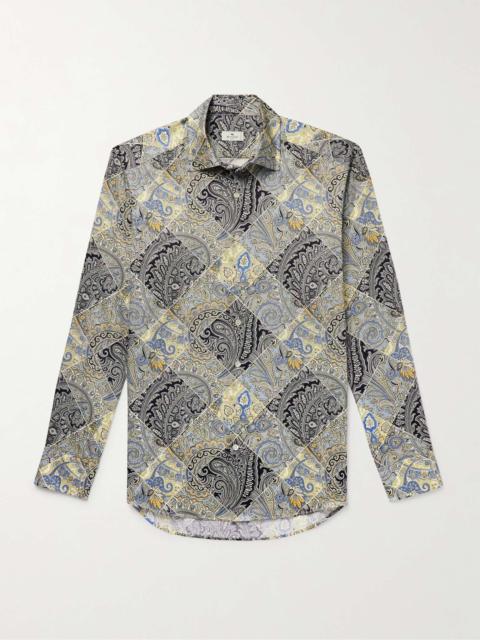 Paisley-Print Cotton-Twill Shirt