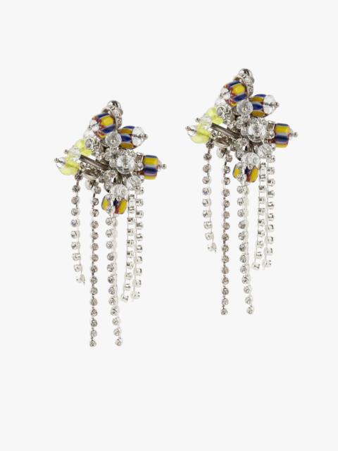 EMBELLISHED PIN EARRINGS