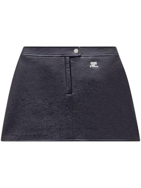 Reedition vinyl skirt