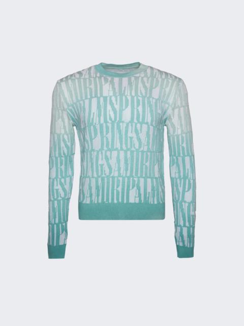 X The Webster Palm Springs Knit Sweater Green