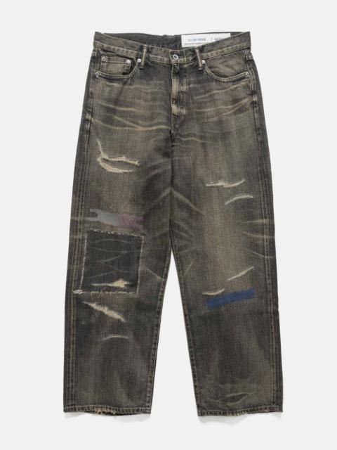 Savage Denim DP Wide Pants Black