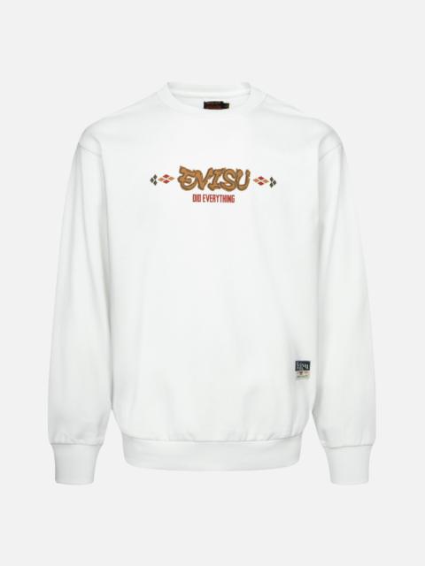 WHEEL OF WISDOM AND KAMON PRINT RELAX FIT SWEATSHIRT