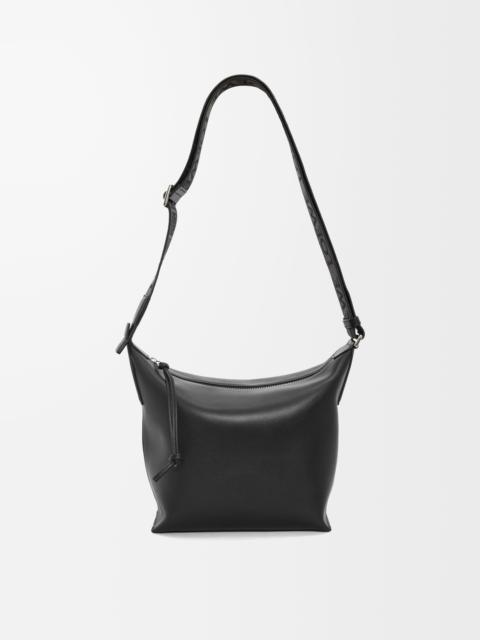 Small Cubi Crossbody bag in supple smooth calfskin and jacquard