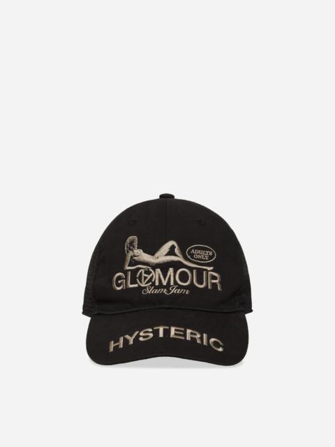 Slam Jam Hysteric Angels Trucker Hat Black
