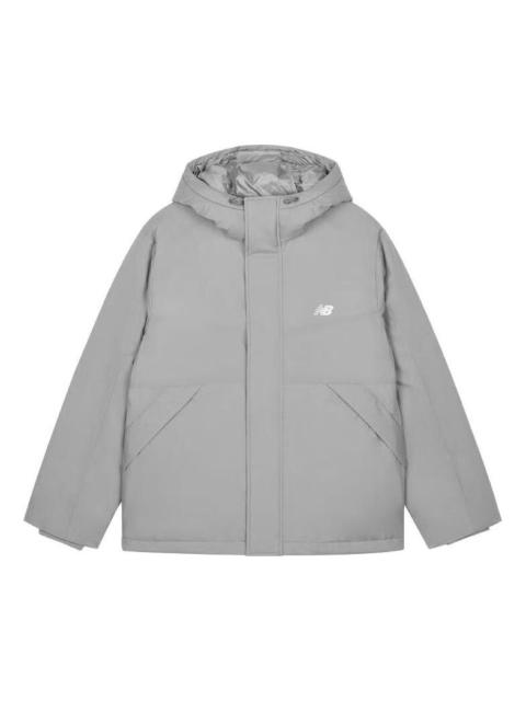 New Balance Warm Classic Down Jacket 'Grey' AMJ33322-TAG