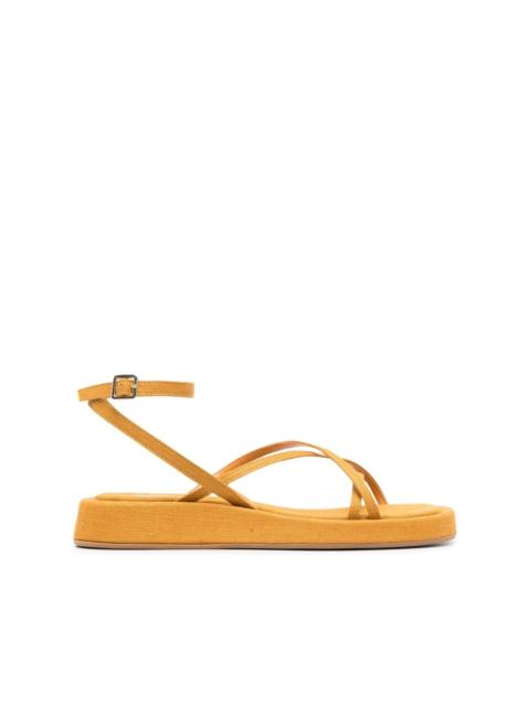 Rosie strappy flat sandals
