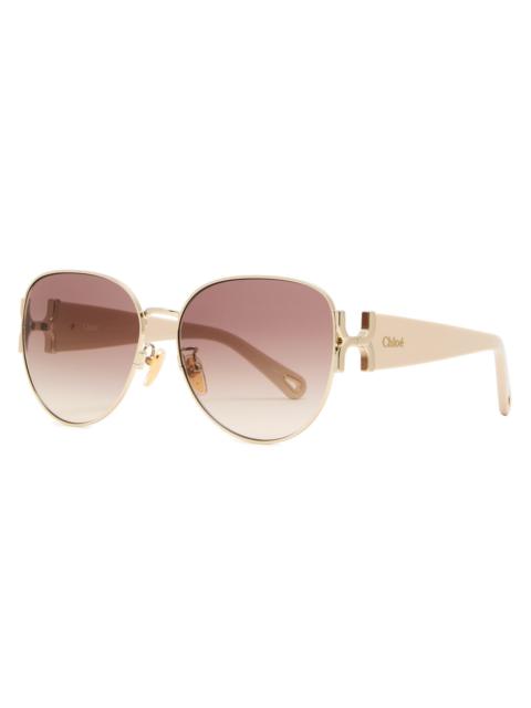 Chloe Round-frame Sunglasses