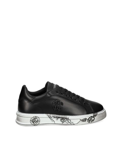 logo-embellished sneakers