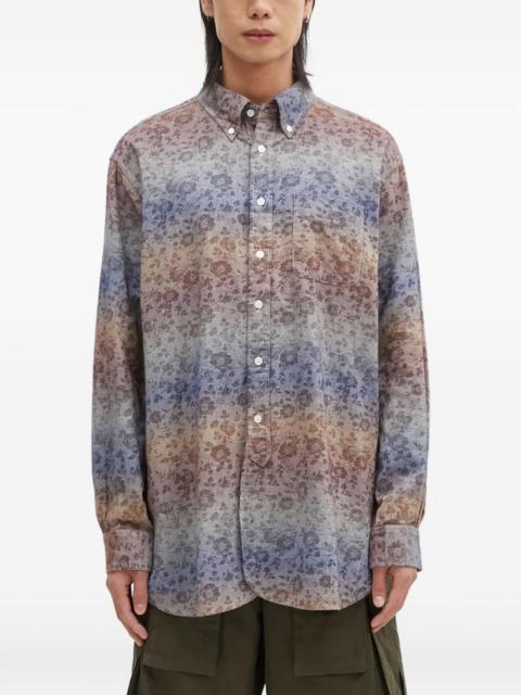 floral-pattern shirt
