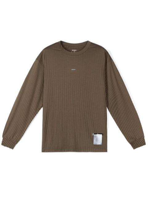 SATISFY | Auralite™ Pleated Long Tee 'Olive'