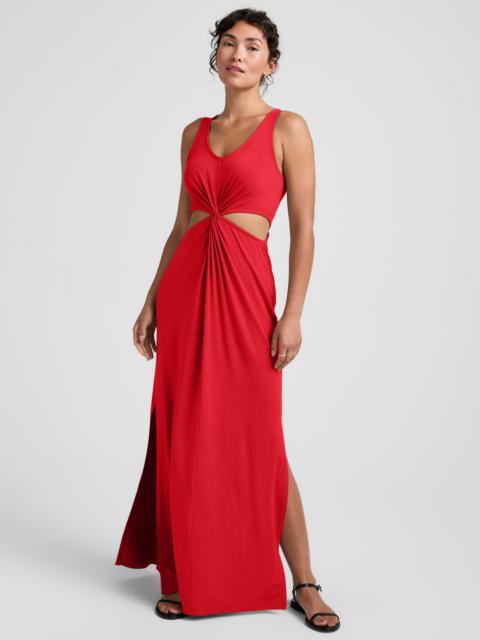 Maxi Around The World Front Twist Dress