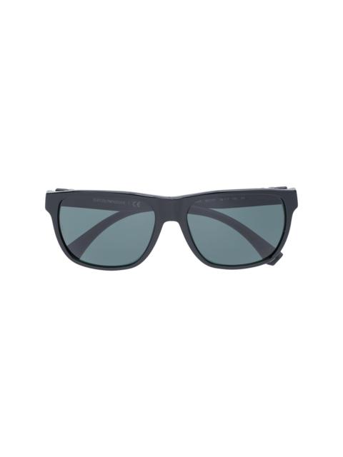 square frame tinted sunglasses