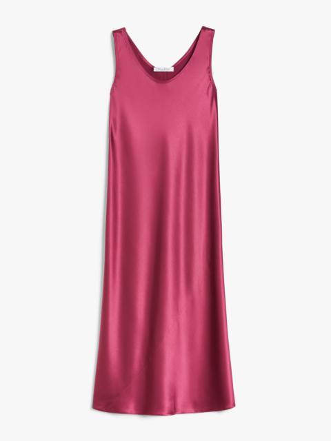 BANJO Flowing silk satin dress