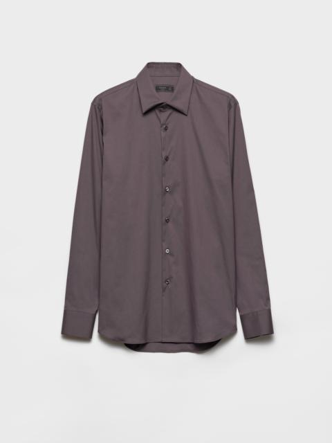 Stretch cotton shirt