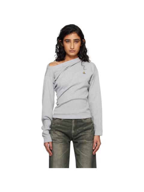 Gray LS Hebo T-shirt