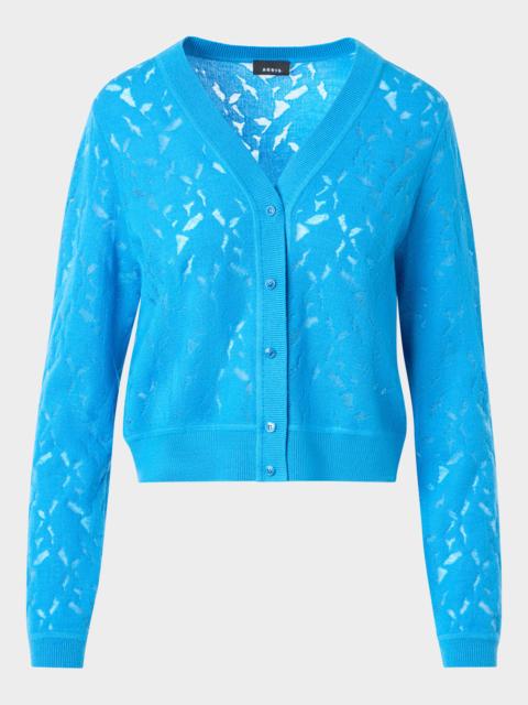 Whitecaps Knit V-Neck Cardigan