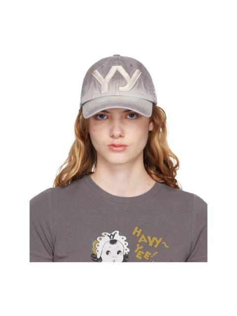 Purple 'YY' Gradient Ball Cap