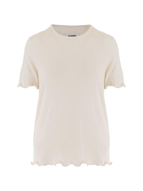scalloped-trims T-shirt