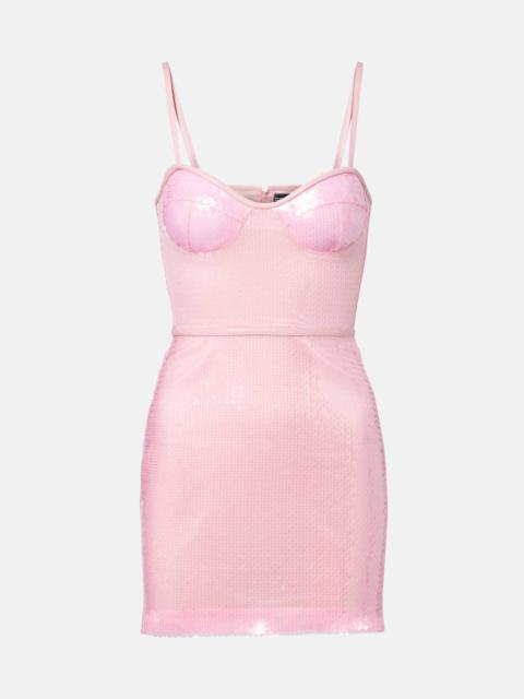 Sequined minidress