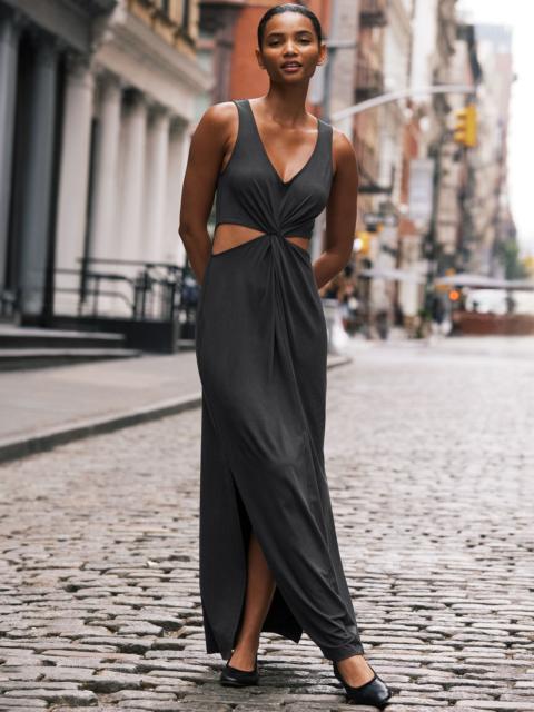 Maxi Around The World Front Twist Dress