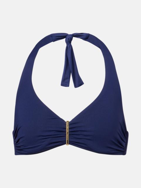 Provence embellished bikini top