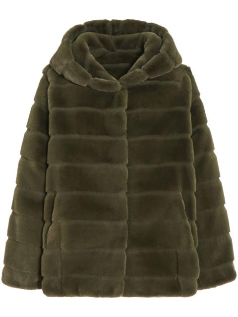 Goldy hooded coat
