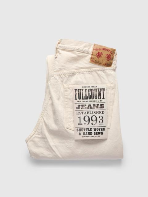 1101EC "Organic Natural" 13.7oz Ecru Selvedge Denim - Straight Fit
