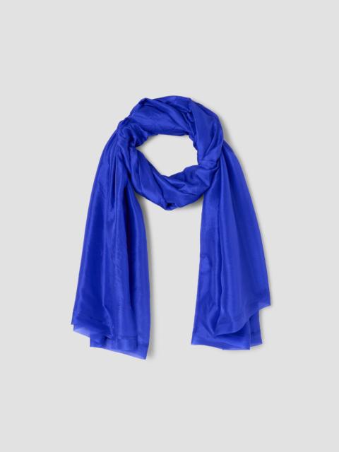 Washed Transitional Silk Parachute Scarf