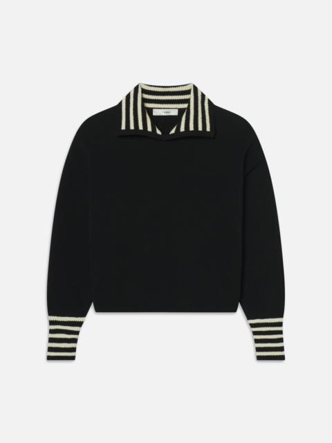 The Sailor Pullover in Black Multi