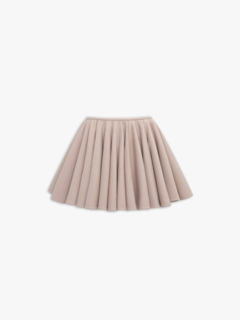 CASHMERE-BLEND SKATER SKIRT