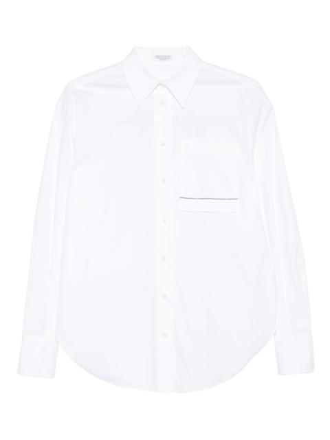 pocket-detail shirt