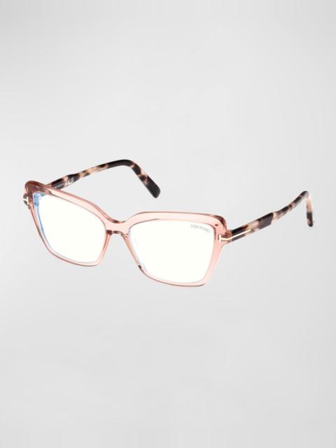 Blue Light Blocking Acetate Cat-Eye Glasses